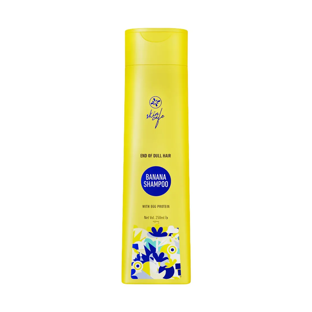 COMBO - Skin Cafe End of Dull Hair Banana Shampoo with Egg Protein 250ml + Skin Cafe Silky Tresses Moisturizing Conditioner 120ml alternate