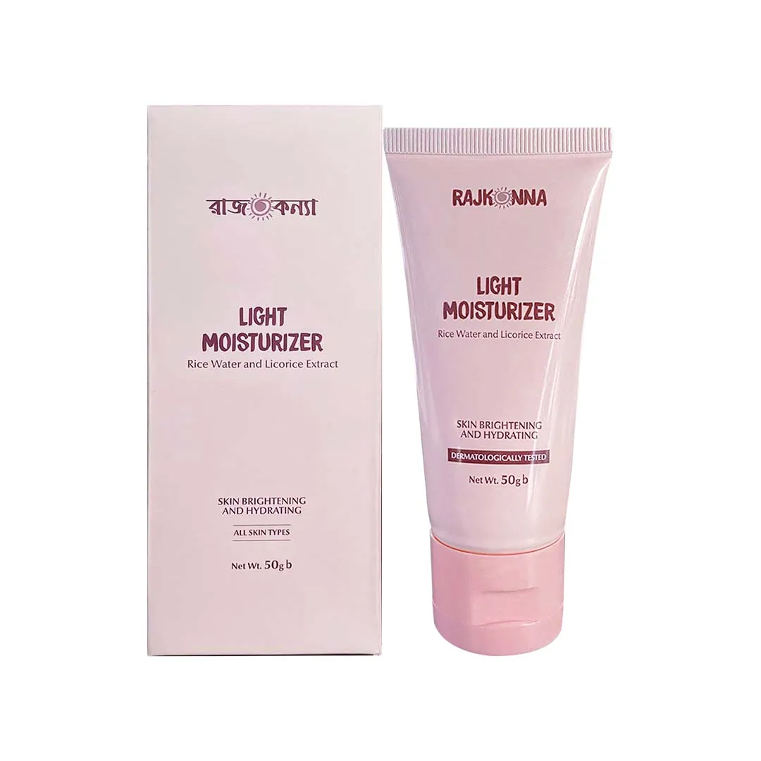 COMBO - Skin Cafe Micellar Water 120ml + Rajkonna Light Moisturizer All Skin Types 50gm + Lilac Milk Brightening Face Wash 100ml 2