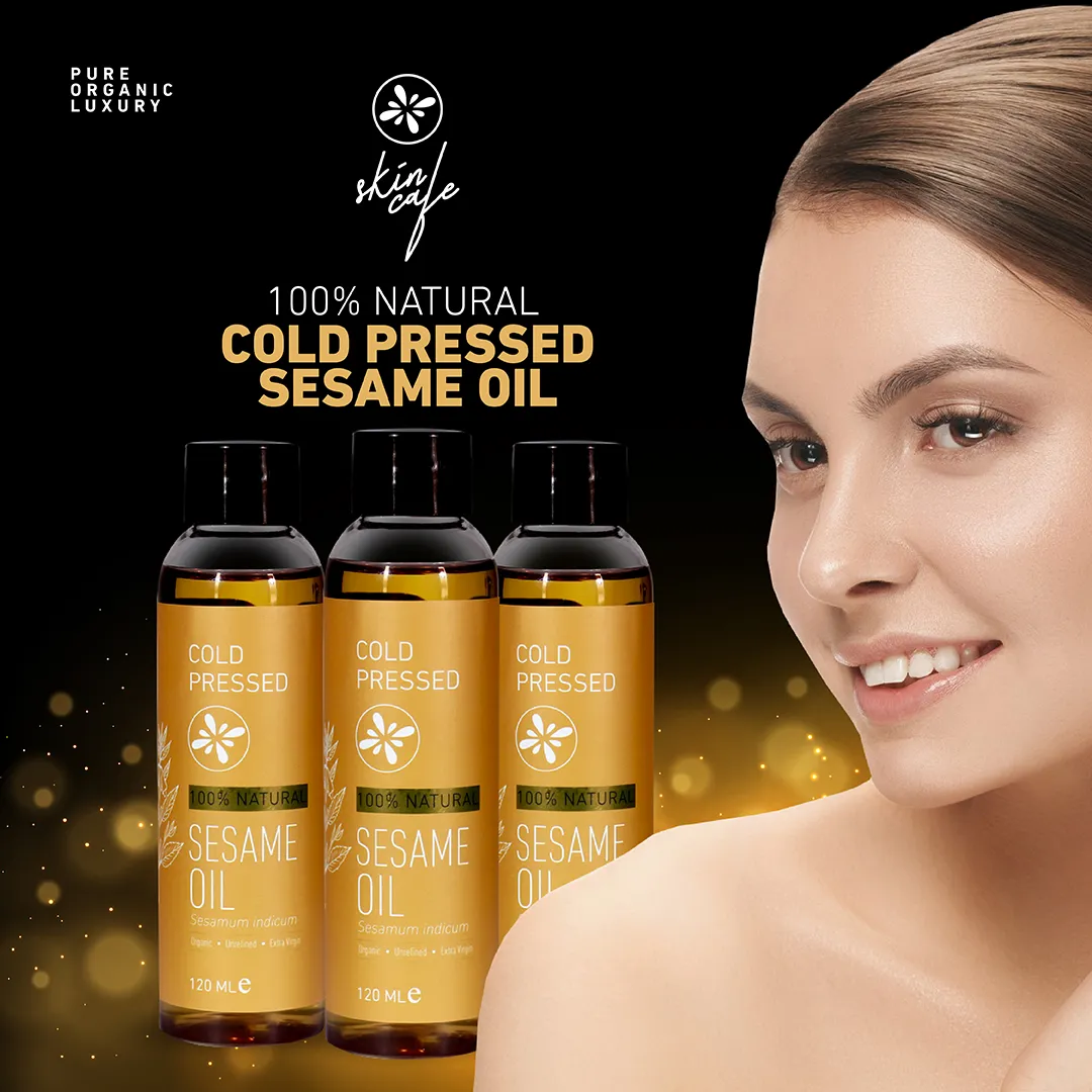 Skin Cafe 100% Natural Sesame Oil - 120ml 3