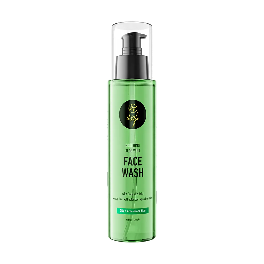 COMBO - Skin Cafe Face Wash Soothing Aloe Vera 140ml + Rajkonna All Purpose Toner 120ml alternate