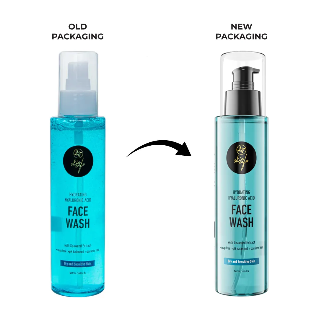 Skin Cafe Hydrating Hyaluronic Acid Face Wash with Seaweed Extract - 140ml alternate