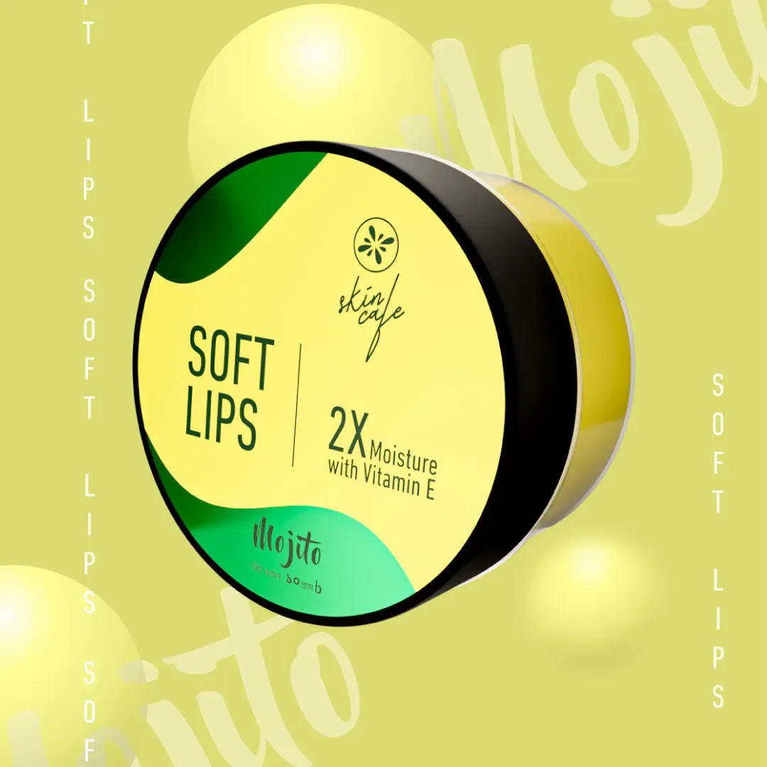 COMBO - Skin Cafe All-Day Moisturizer 50gm + Skin Cafe Soft Lips Lip Balm Vitamin E Mojito 10gm 10