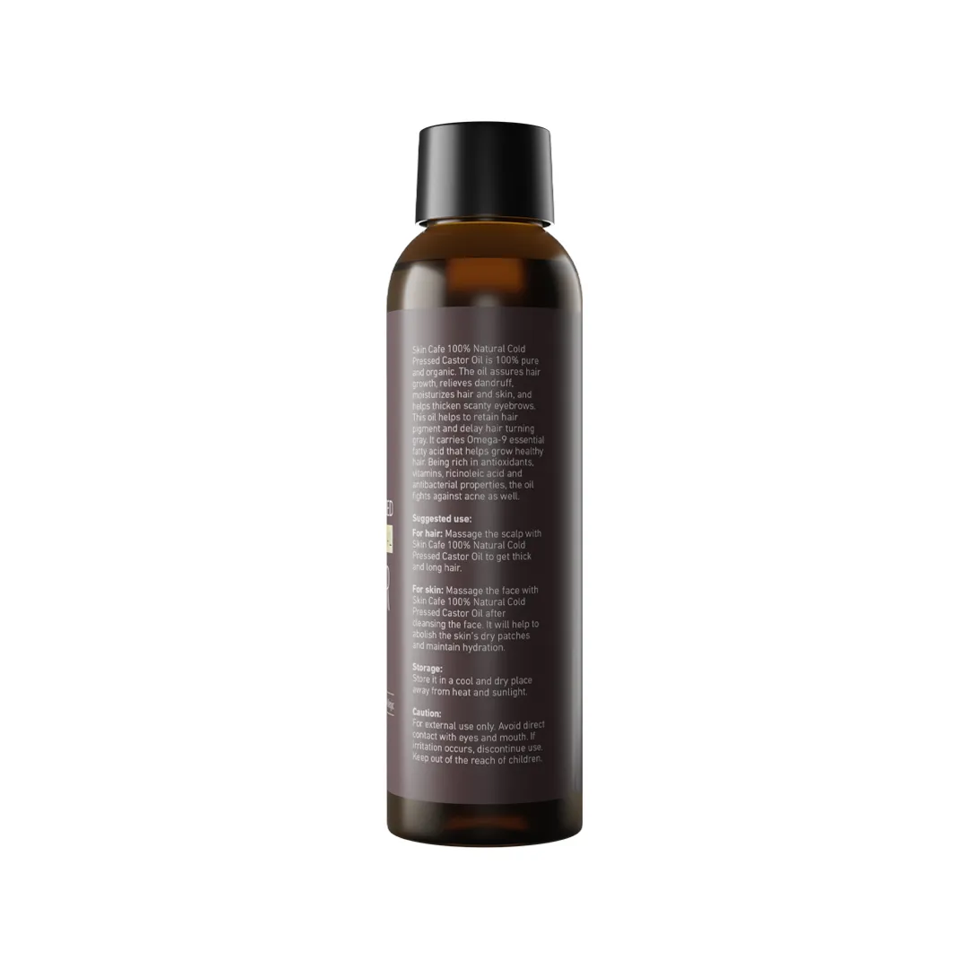 Skin Cafe Castor Oil (Cold Pressed) - 120ml alternate